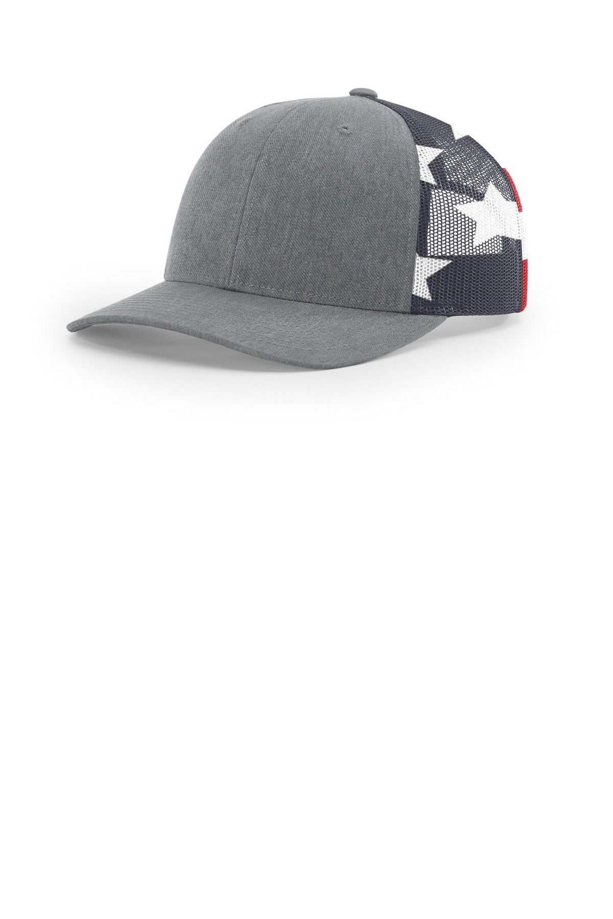 Heather Grey/ Stars Stripes / OSFA