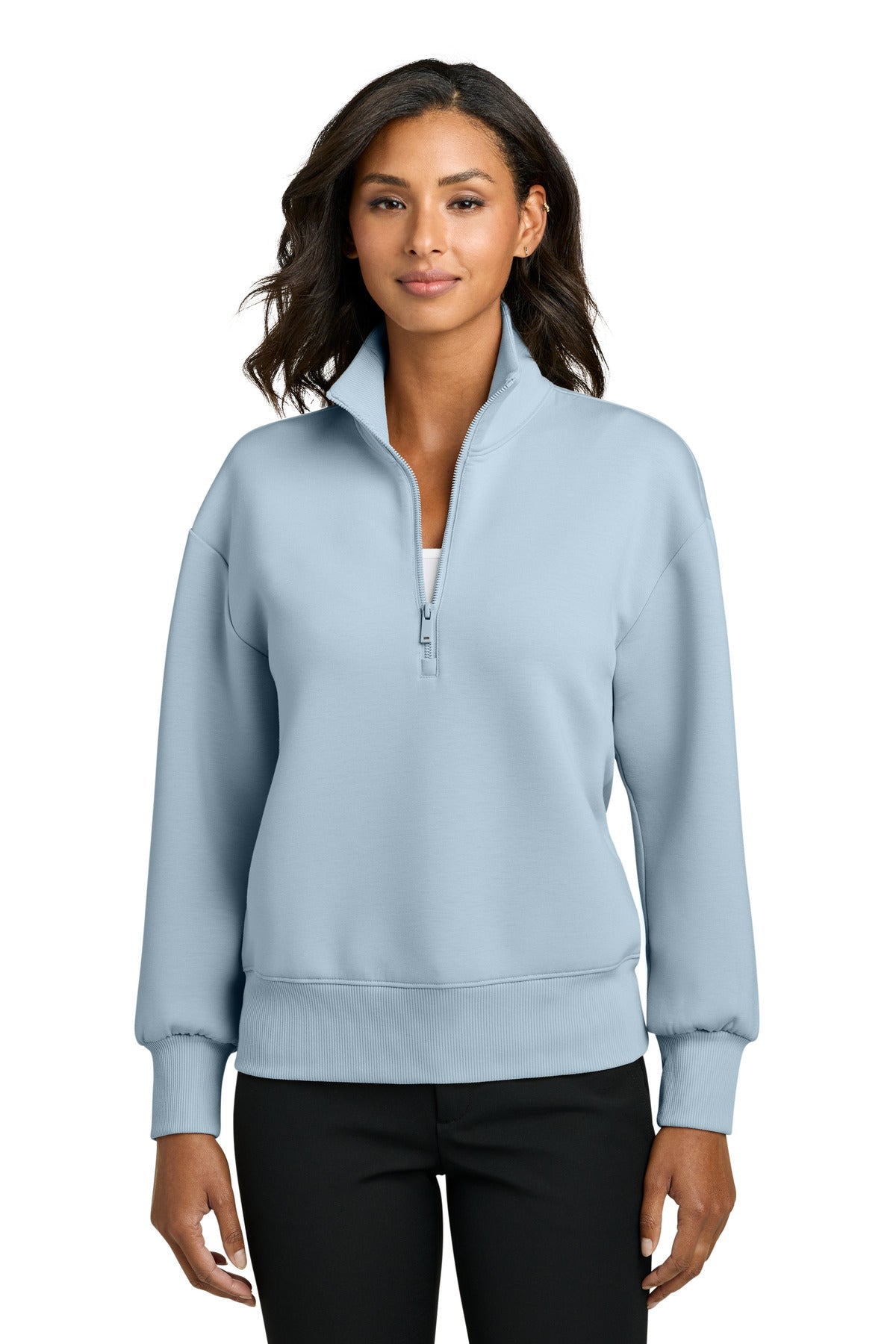 Mercer+Mettle ®  Women's Soft Spacer 1/4-Zip MM3101